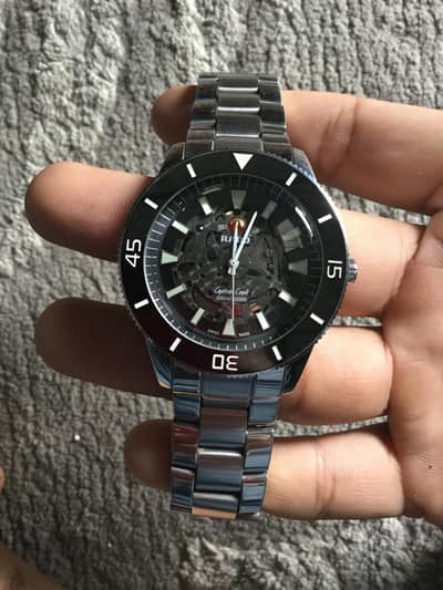 rado captain cook titenium