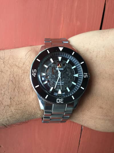 rado captain cook titenium