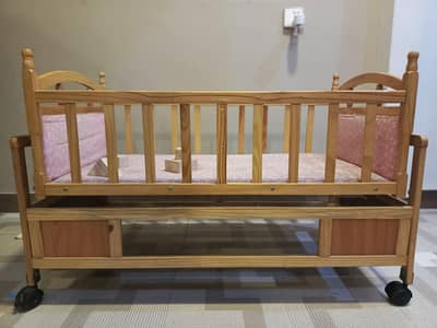 New Born baby wood cott mini