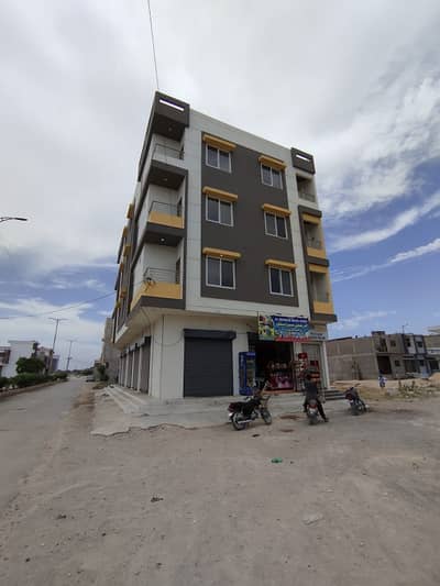 Saish Corner Luxury Apartments Available Now Sale Falaknaz, Malir