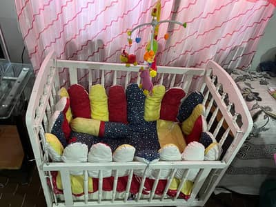 Baby Cot (Wooden)