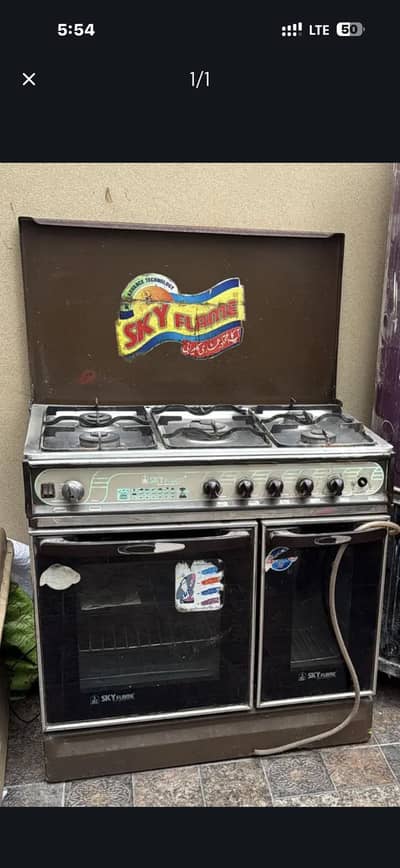 Sky Flame Stove With grilling & Baking