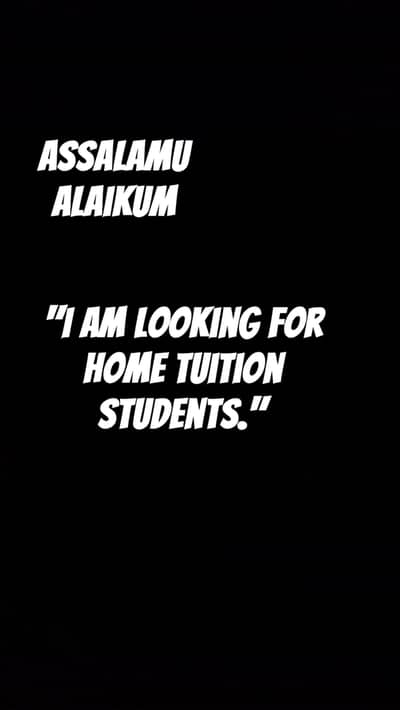 home tuition
