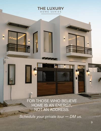 Brand New 500 Yards Designer House for Sale DHA Phase 8 (Sahil)