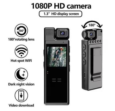 WiFi smart body camera 4k Resolution