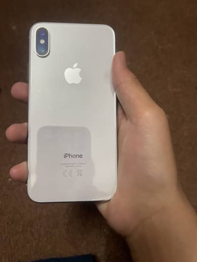 IPHONE X PTA APPROVE 256GB 100% battery