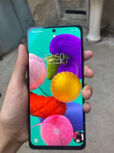 Samsung A51 with box 6/128 silled pack full original mobile All okay