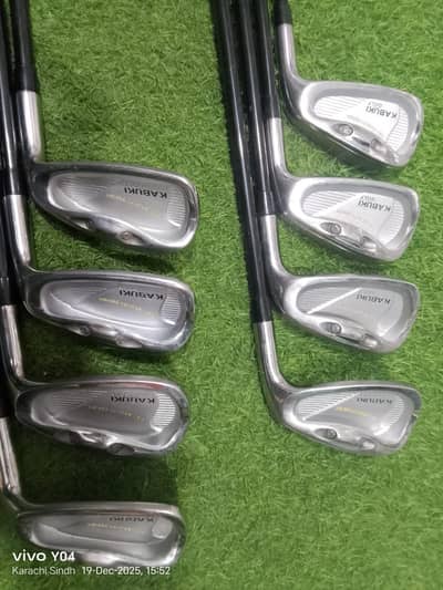 golf set bag balls gloves