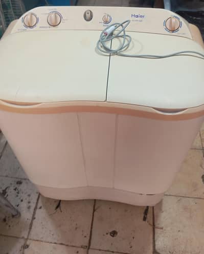 Haier Double washing machine