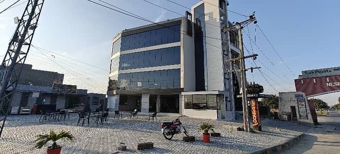 1 KANAL 5 STOREY BRAND BUILDING FOR RENT