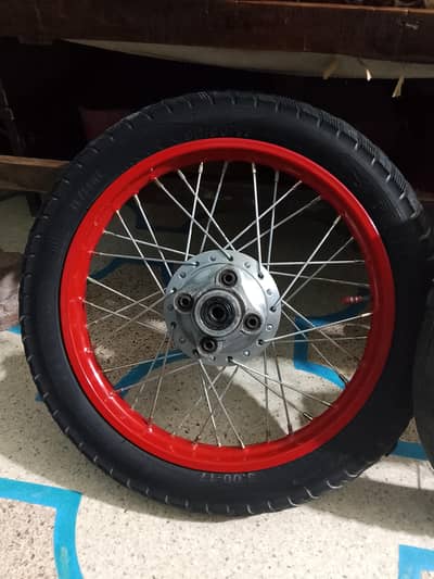 Honda 125 2 adad chakay complet Tyler tube k sath