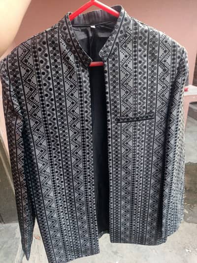 Prince Coat Black Grey