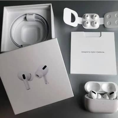 White AirPods Pro 2 | Fast Charging | Active Noise Cancellation (ANC)