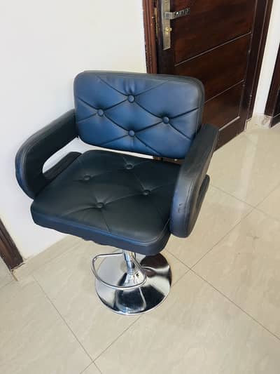 Luxury Adjustable Salon / Bar Chair (Like New)