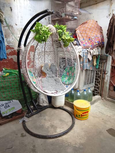 outdoor garden swing