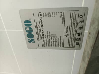 SOGO Solar Panels with L1 stands  (Total 4)