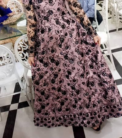 Ready to wear maxi Heavy embroidery Size medium