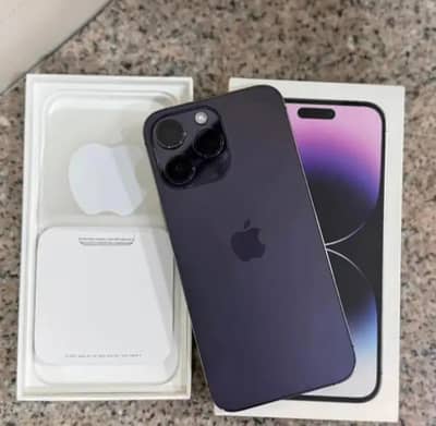 Apple I Phone 14 Pro Max With Complete Box 256GB Official PTA Approved