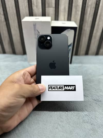 iPhone 15 | Under Warranty | PTA Approved | 3 Cycle | Black | Apple