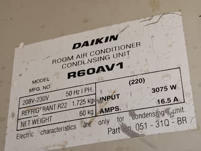 original japan Daikin split Ac