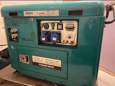 Jasco 11 KVA Generator J12500BS 220V Petrol + Gas Silent Heavy Duty