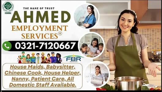 Maids / House Maids / cook / House chef / Baby Sitter maid available,,