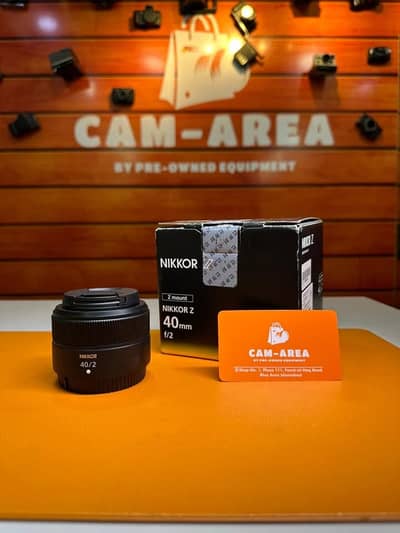Nikon z 40mm F2, Like New Condition, Complete Box, Shop Warranty