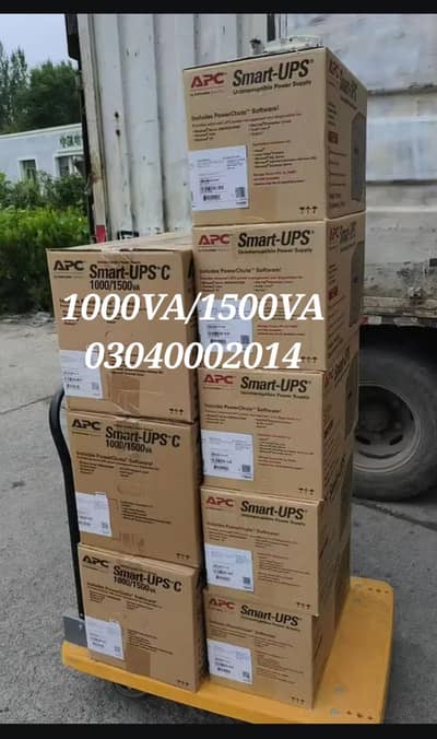 APC UPS OF 1KVA/1500VA TO 160KVA ALL MODELS IN STOCK
