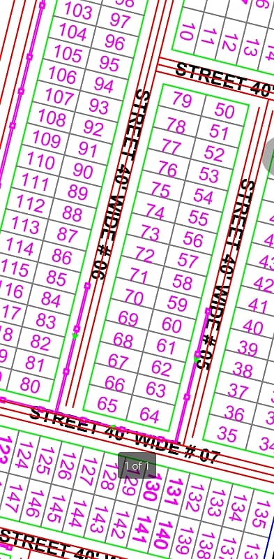 25x50 5 Marla Street 06 plot for Sale G-15/3