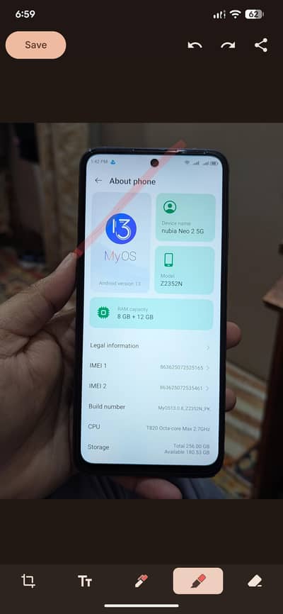 Nubia Neo 2 5G 8/256