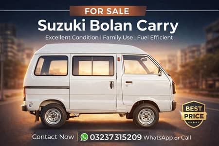 Suzuki bolan carry van
