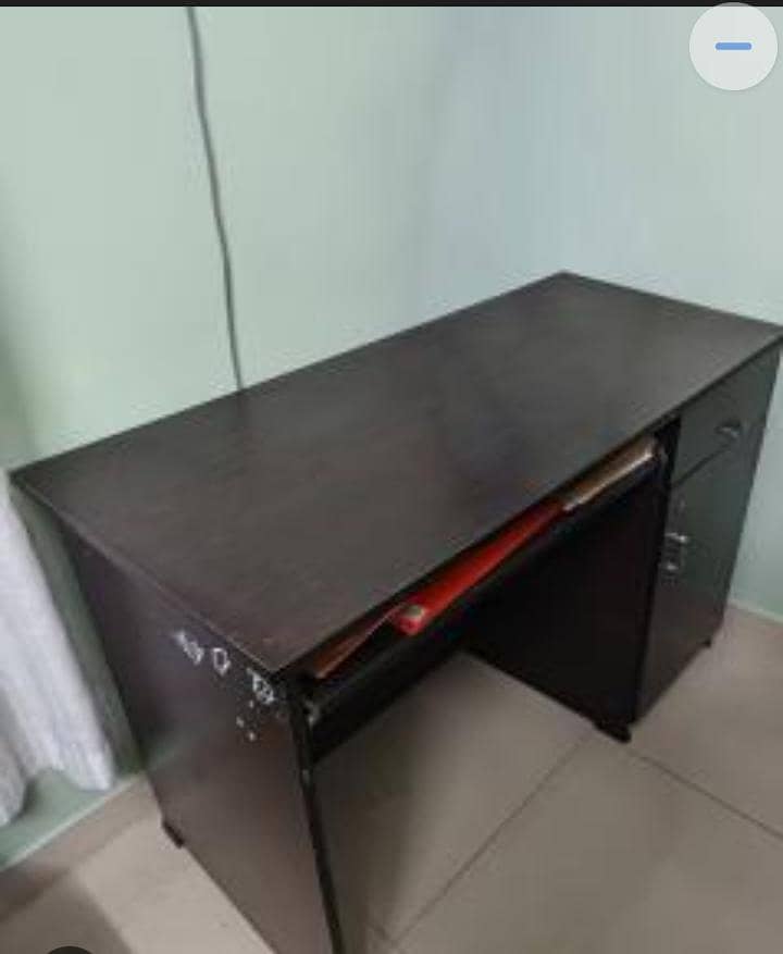 study table with chair. 1