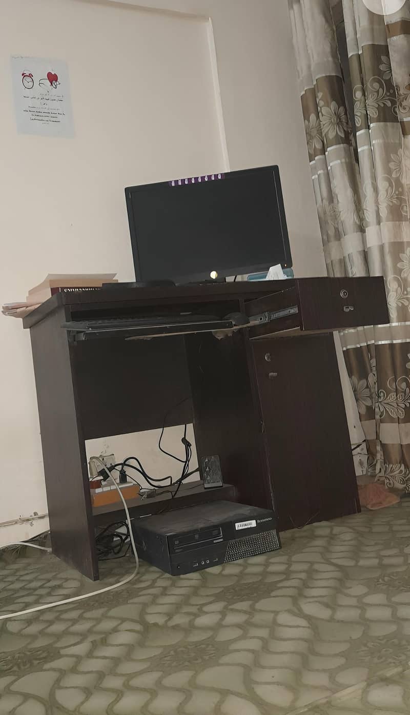 study table with chair. 2