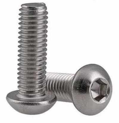 High-Quality Stainless Steel Button Head Allen Bolts (Hex Socket)