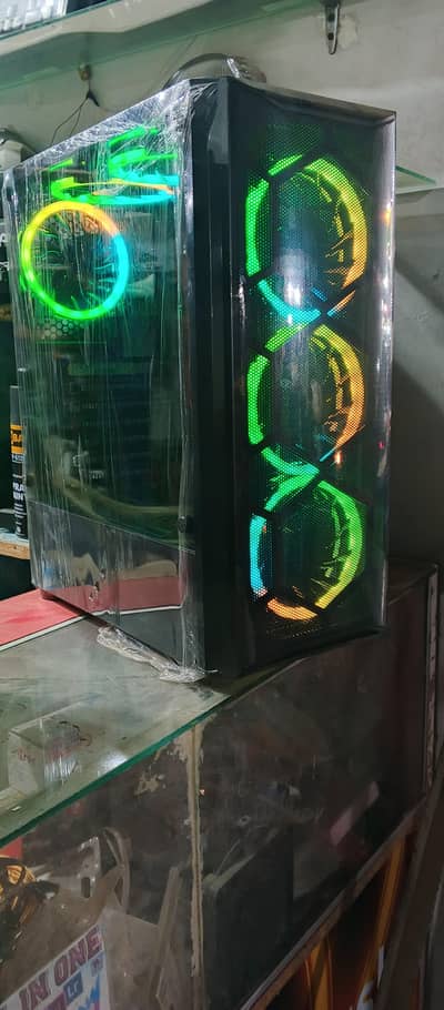 ARGB Gaming case With 6 ARGB fans