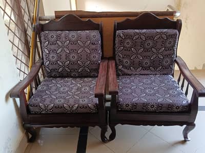 Wooden Sofa and Banker Bed