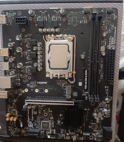 Intel core i5 12400f with Msi H610M-S combo in cheap price