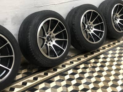 16 Inch XXR Concave Alloy Rims & Good Year F1 Rotational Tyres.