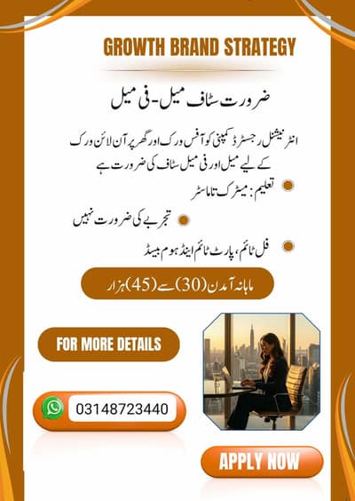 Male and Female staff required