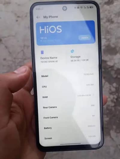 Tecno spark 40