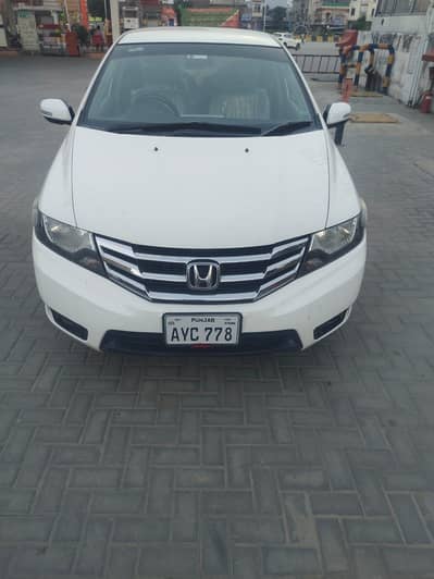 Honda City 2015  Auto- White – Mint Condition