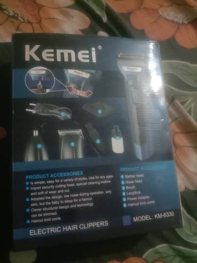 New box pack hair clipper