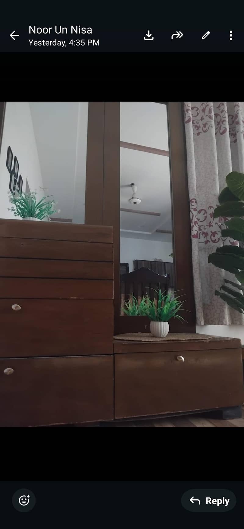 Dressing Table with double mirror 1