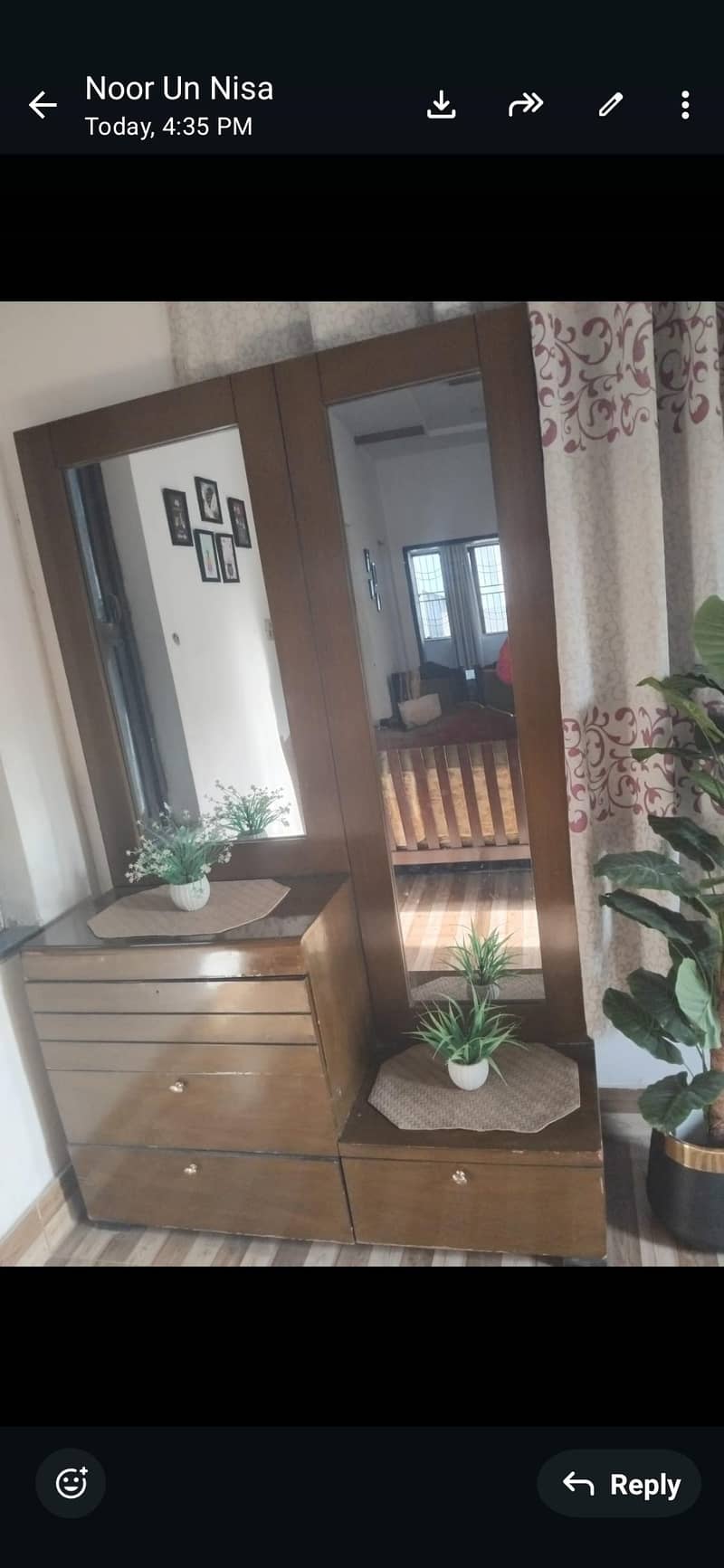 Dressing Table with double mirror 0