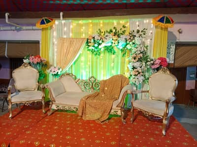 home widding decoration stage