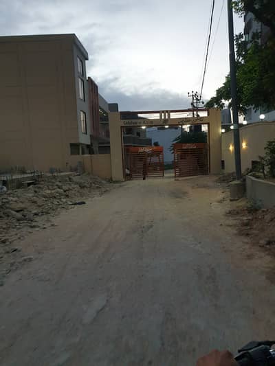GULSHAN-E-AZEEM 120 SQYDS LEASED WEST OPEN PLOT NEXT TO CORNER SCHEME 33