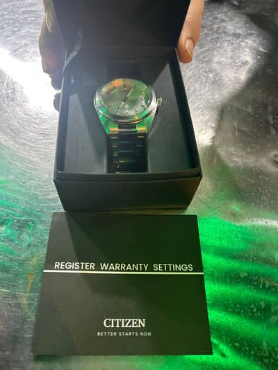 Citizen original watch in warranty