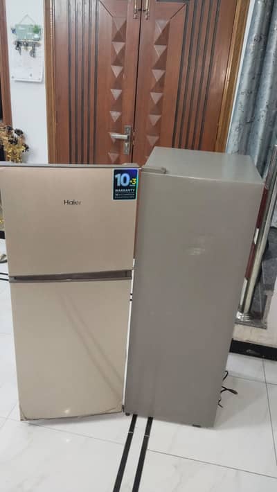 Haider refrigerator in very good condition. In warranty 03006364310