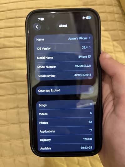 iPhone 13 – Like New, Non PTA 94% health