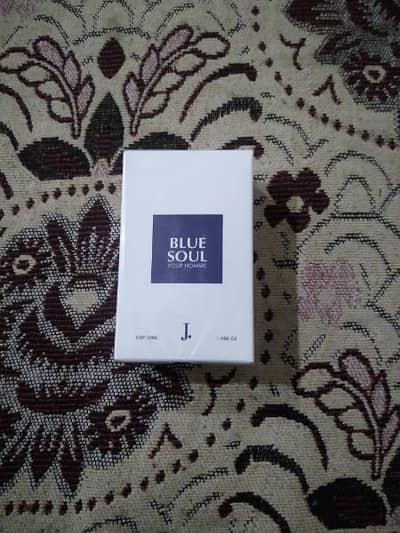 A Blue soul perfume by Junaid Jamshed avlbl.